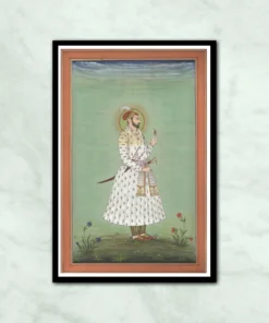 Mughal Style Miniature Painting