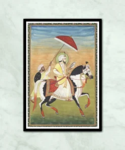 Guru Govind Singh Punjab School Painting