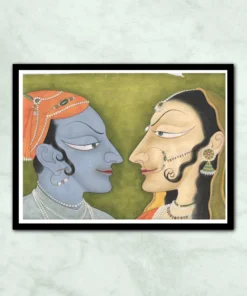 Radha Krishna Painting