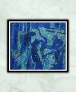 Dancing Figure Acrylic Painting