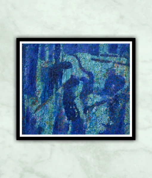 Dancing Figure Acrylic Painting