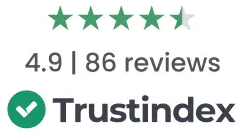 Artshaili rated 4.9 on Trustindex from 86 reviews