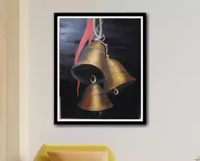 Oil Paintings paintings shown on a wall