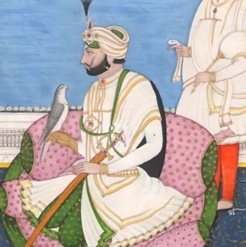 Punjab Sikh Portrait School Miniature Painting miniature painting
