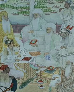 Good Association Mughal Miniature Painting miniature painting