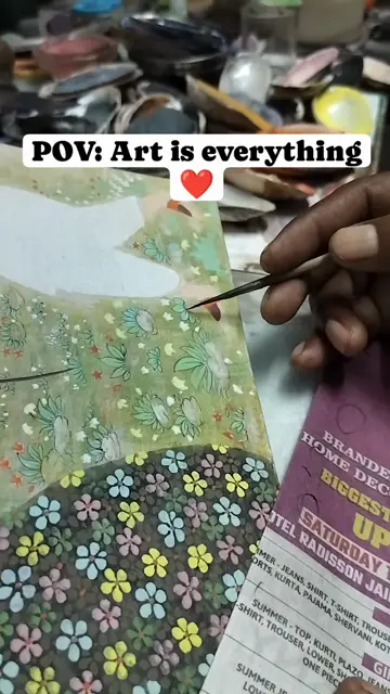 Floral art reel
