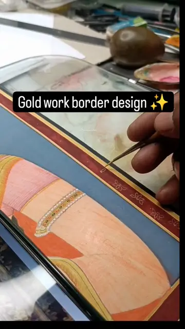 Gold work art reel