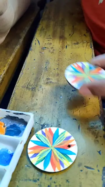 Hand-painted reel